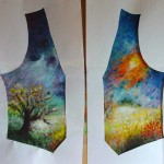 161 -PETIT GILET DE THEATRE
Acrylique sur tissu