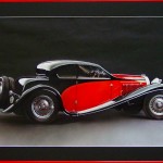 51 - BUGATTI - Aérographie - 51 x 93