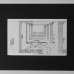 PERSPECTIVE NOIR ET BLANC  - Rotring 86 x 66